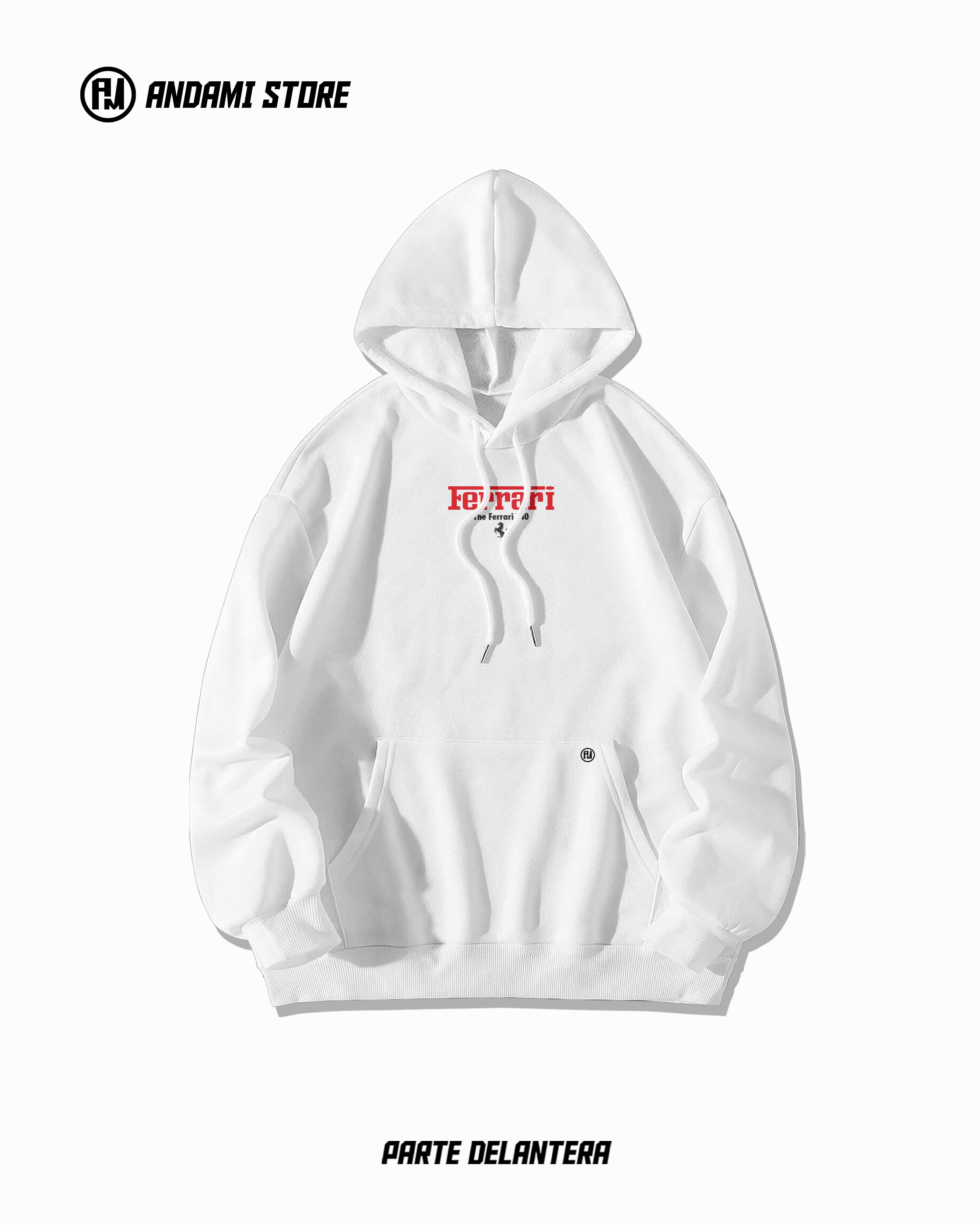 Hoodie Ferrari F40 regular fit