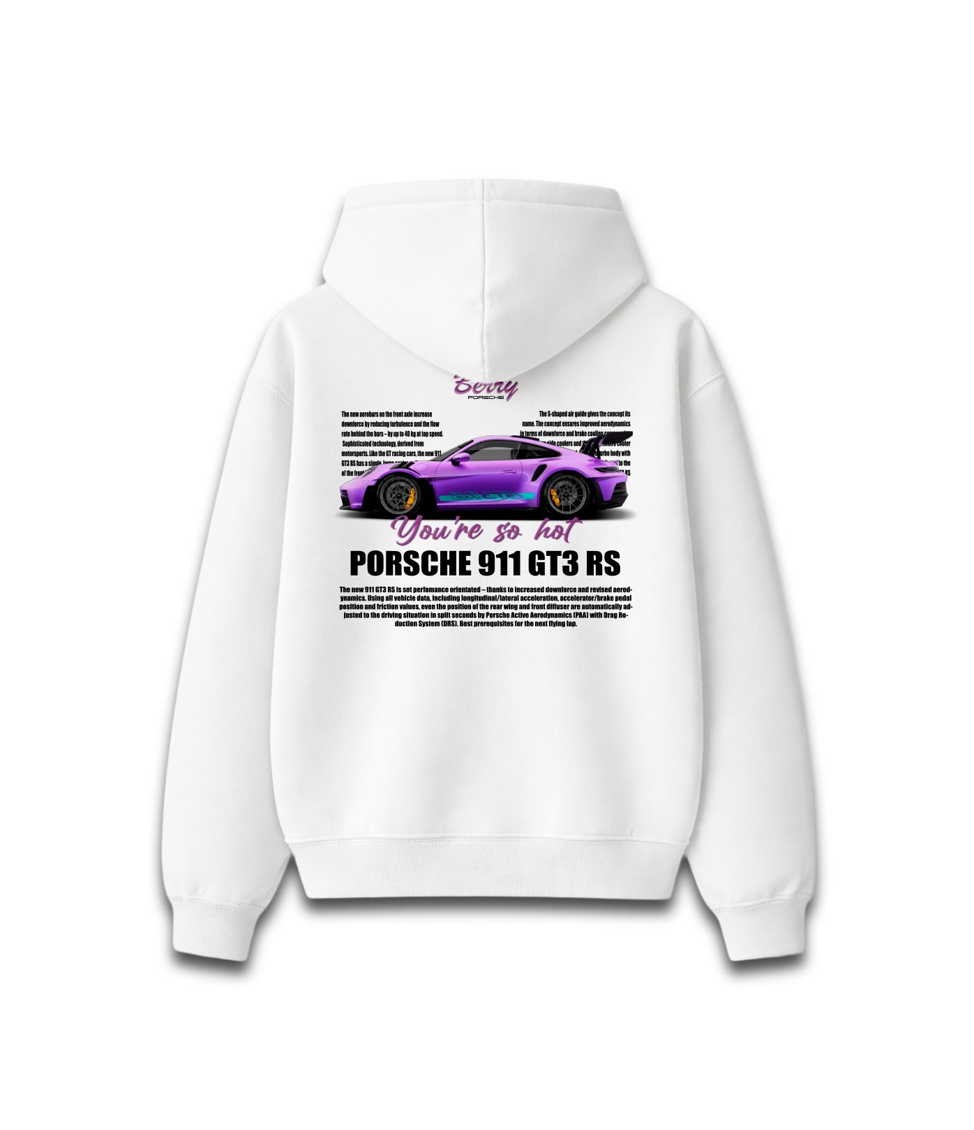 Hoodie Berry Porsche