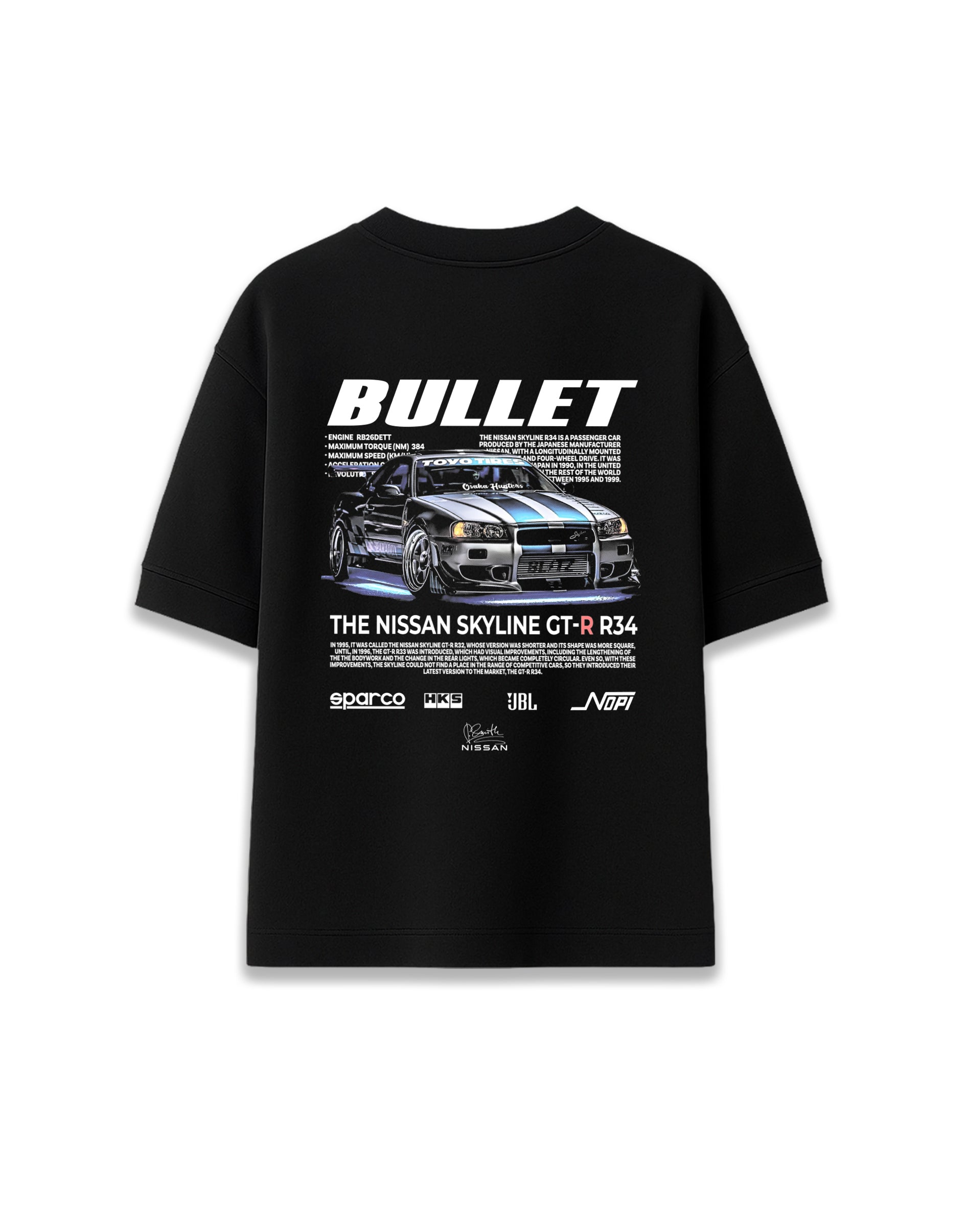 BULLET SKYLINE - Camiseta