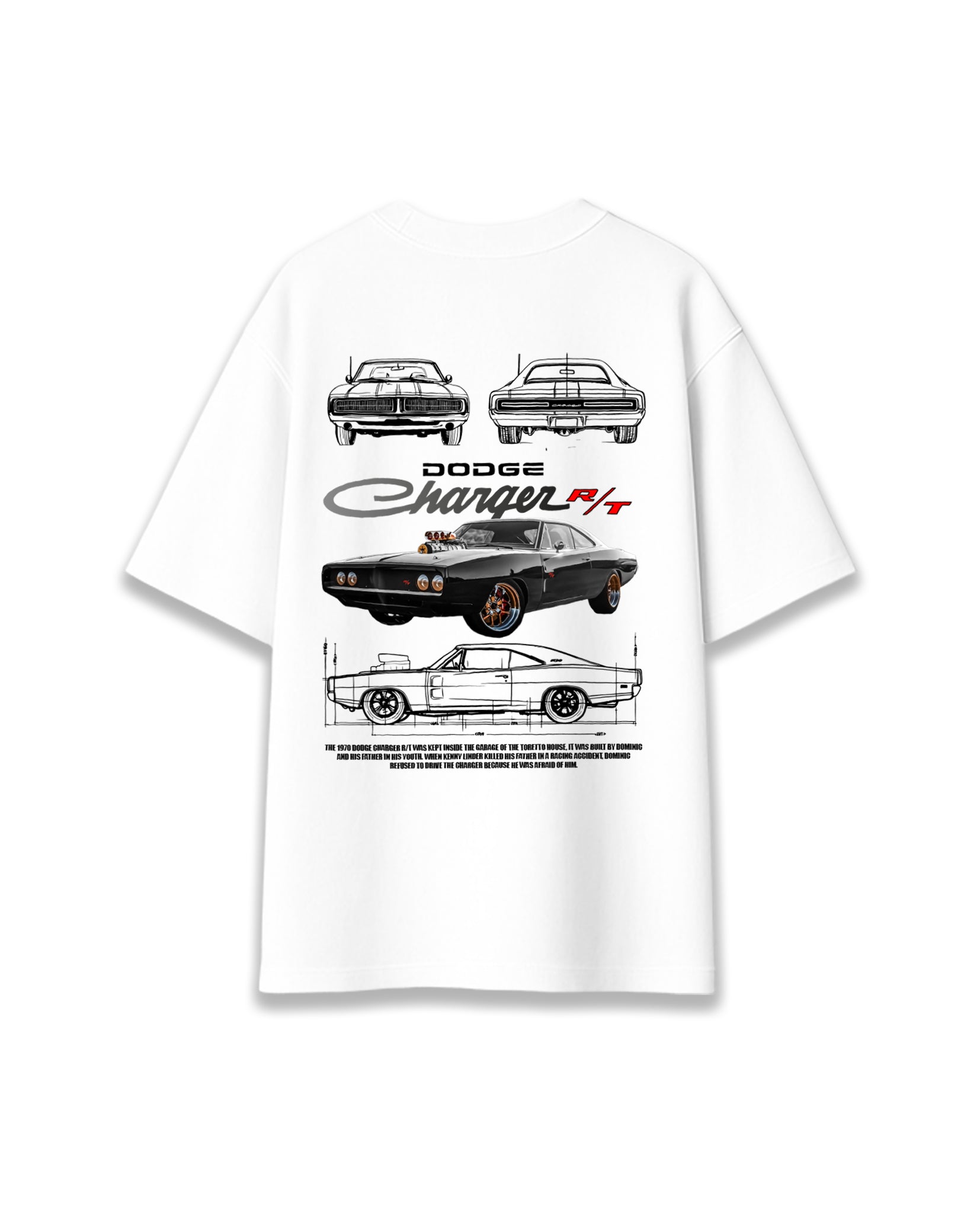 DODGE CHARGER - CAMISETA