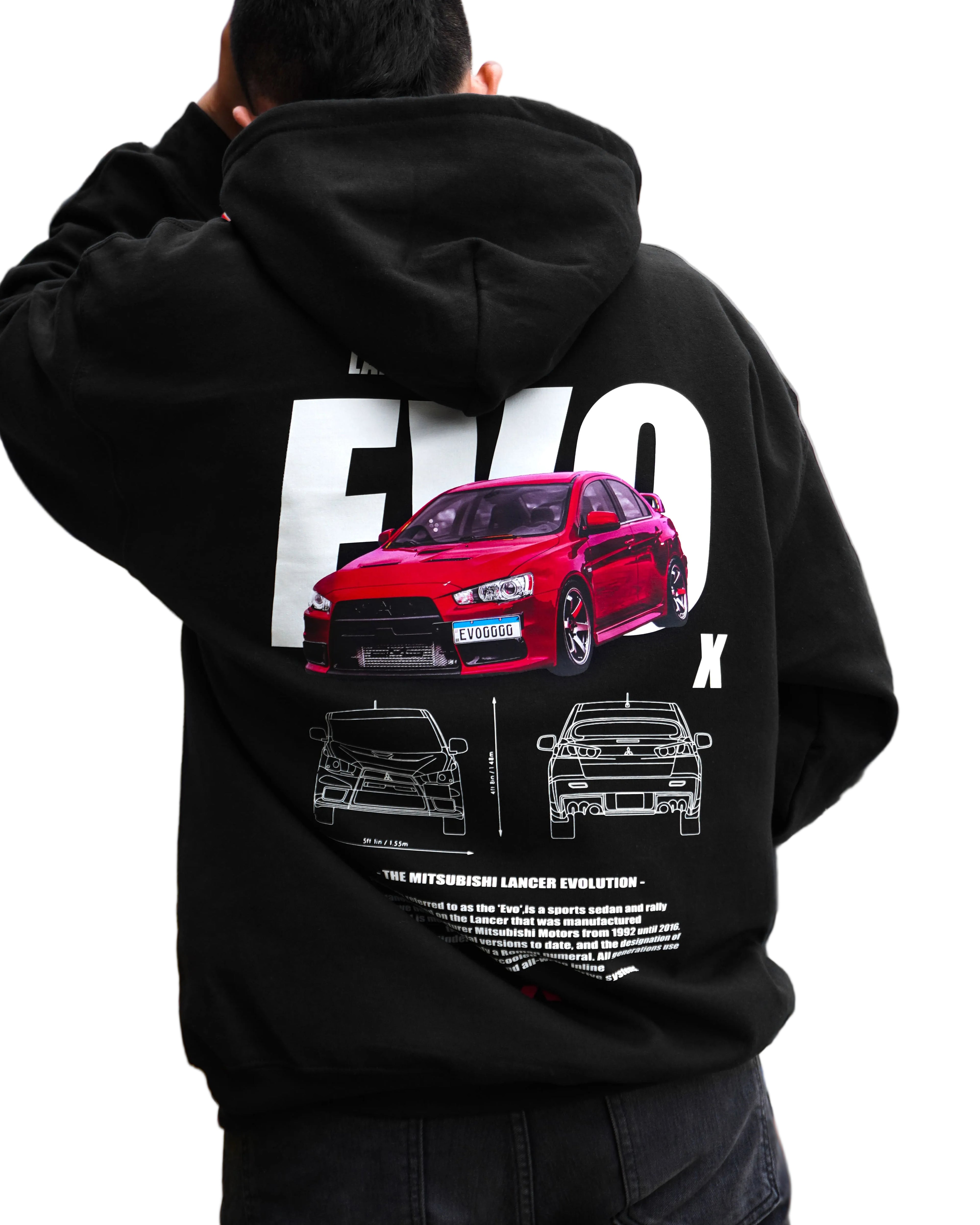 Hoodie Mitsubishi Lancer evo X