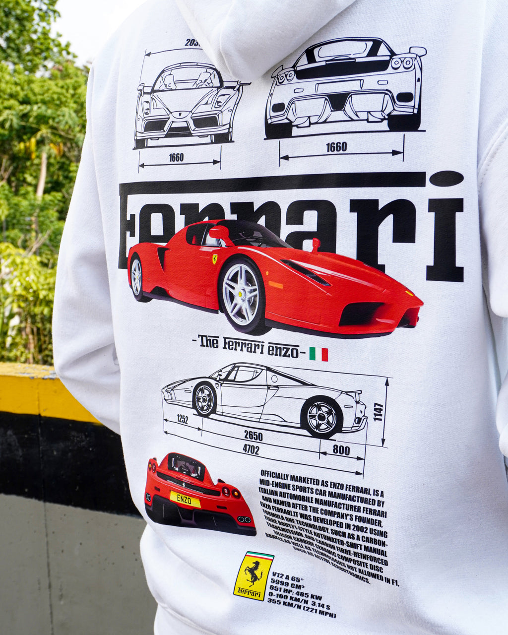 ENZO FERRARI - HOODIE