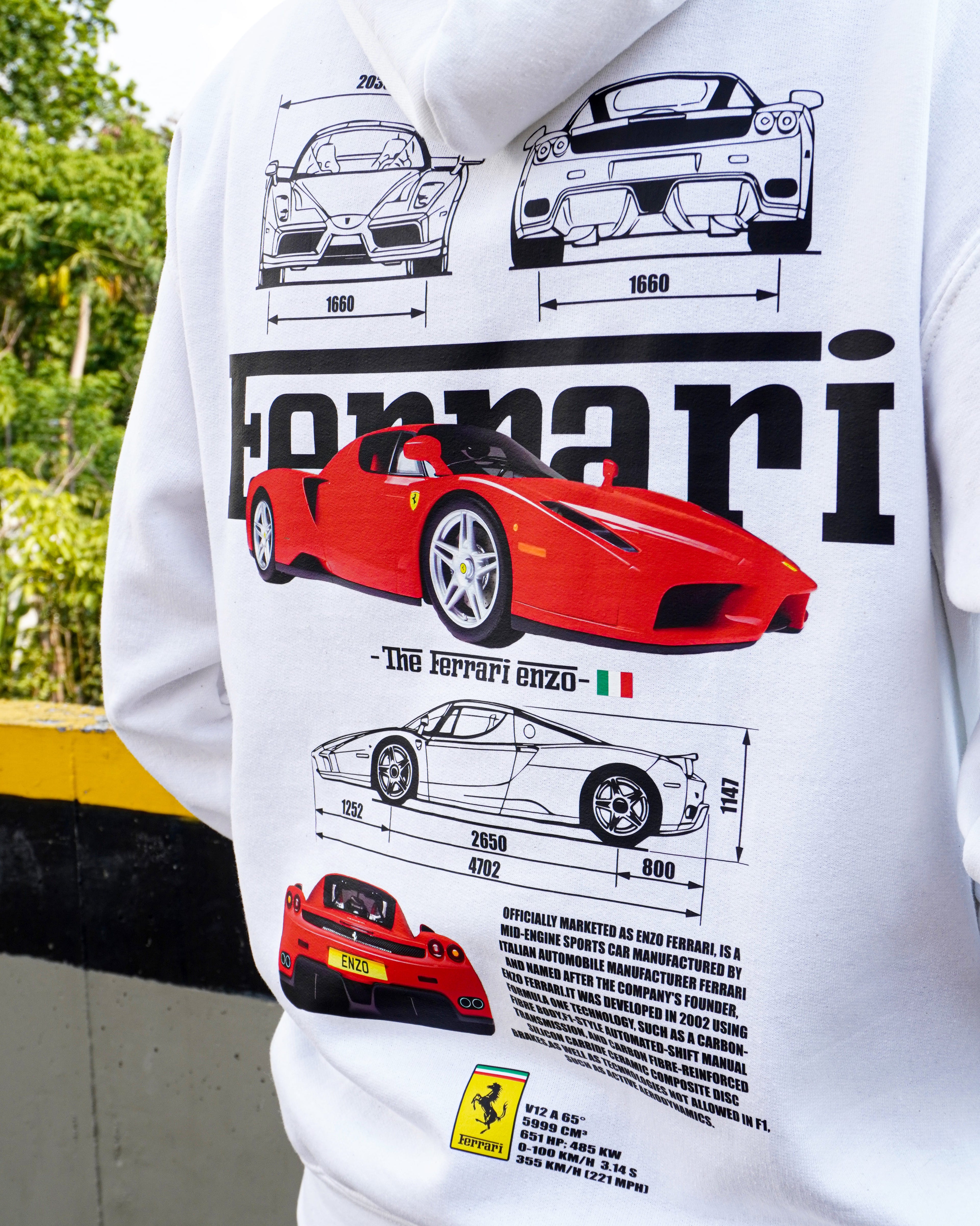ENZO FERRARI - HOODIE