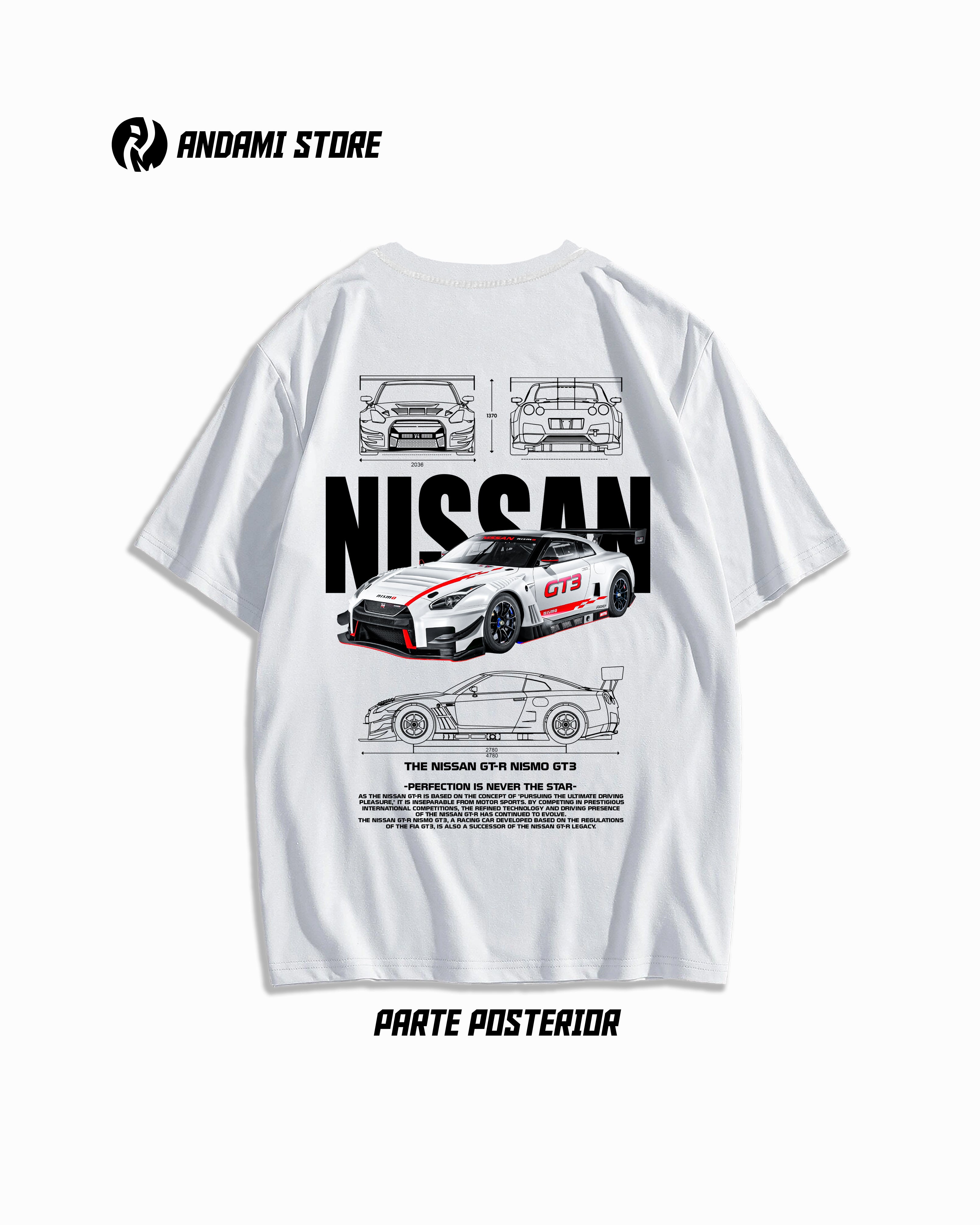 Nissan GT-R GT3 - Camiseta