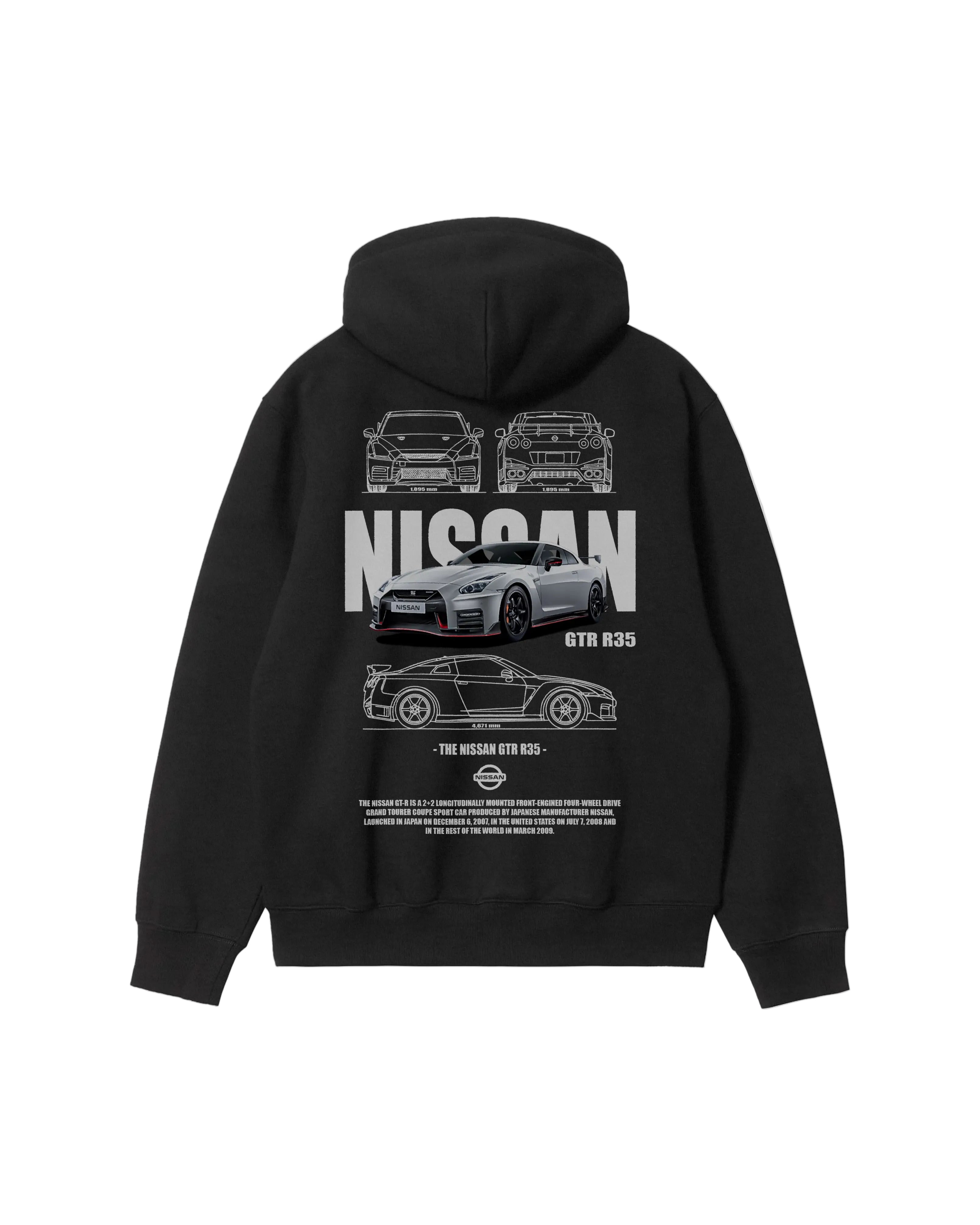 Hoodie Nissan gtr R35