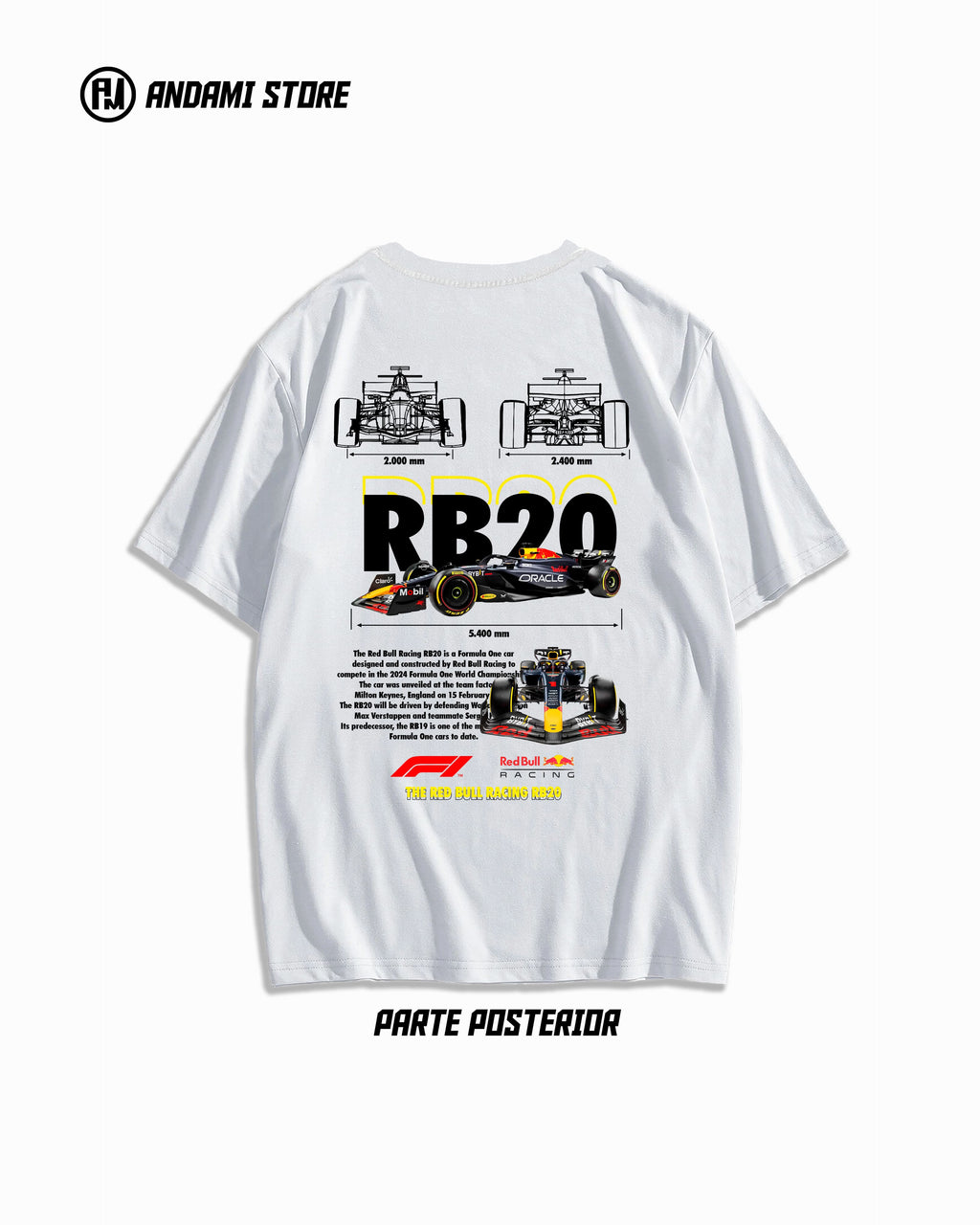 RB20 F1 - Camiseta