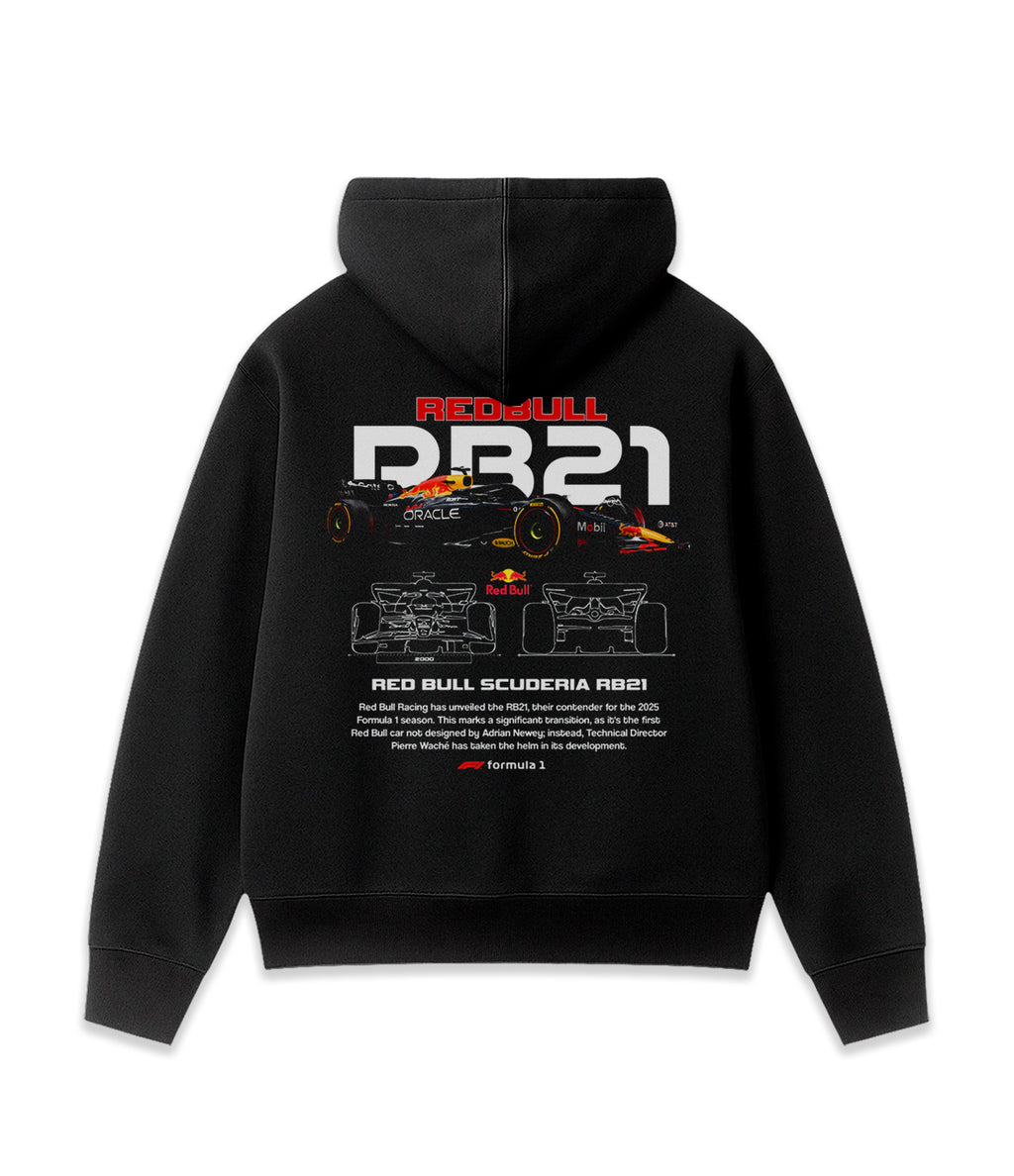 Hoodie Red Bull F1 RB21 – Streetwear Motorsport