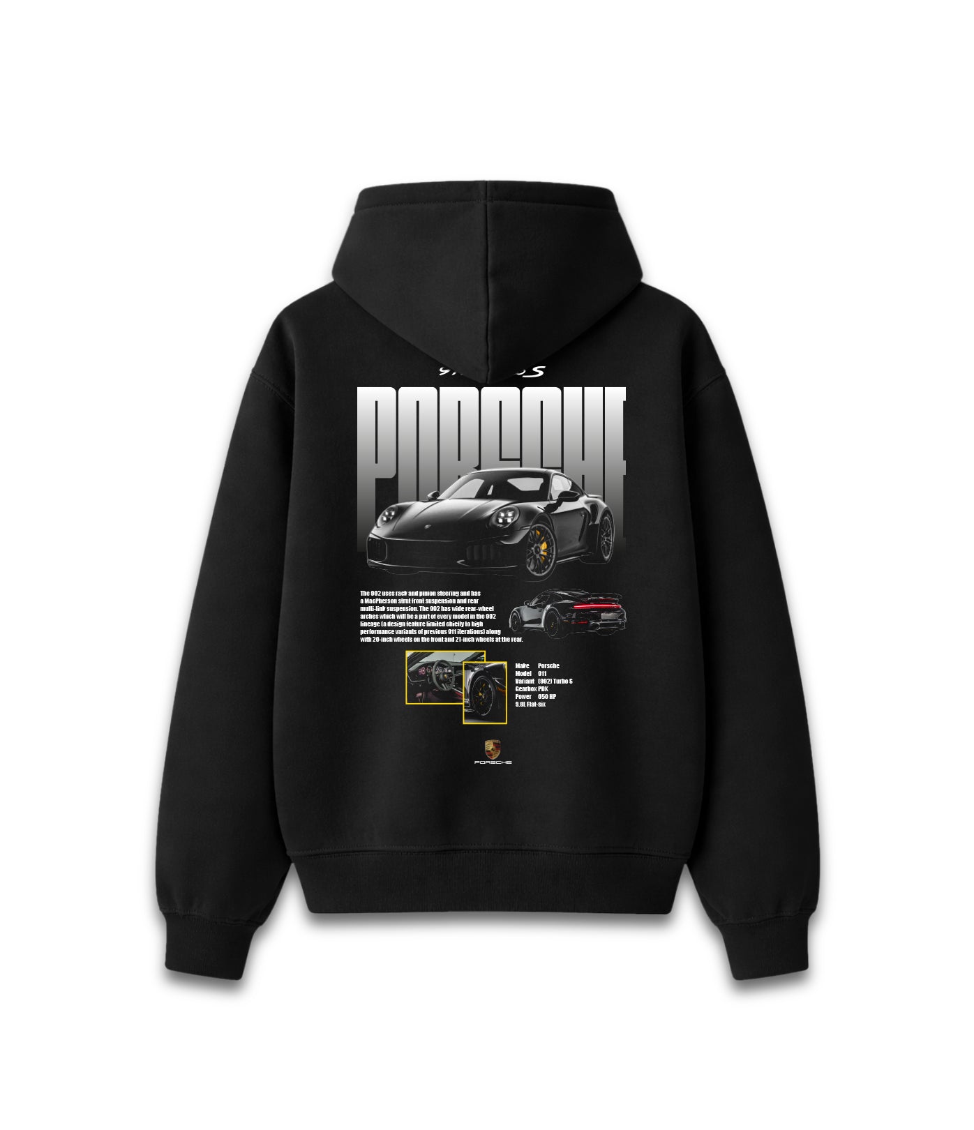 Hoodie Porsche 911 Turbo S