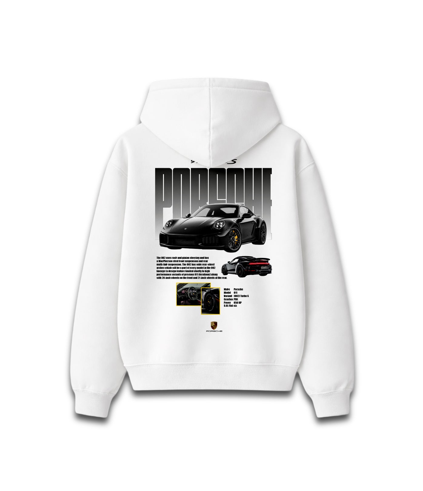 Hoodie Porsche 911 Turbo S